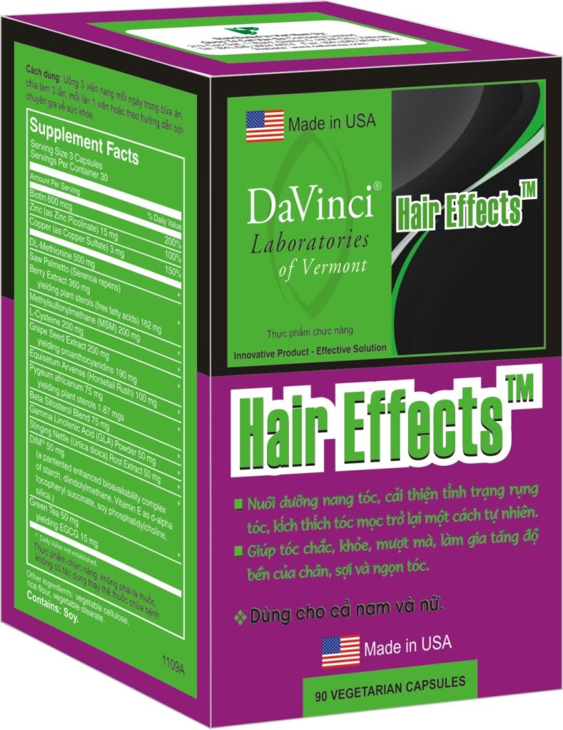 Hair Effects - Công Ty Cổ Phần Sản Xuất Thương Mại Dược Phẩm Trần Hoàng Long